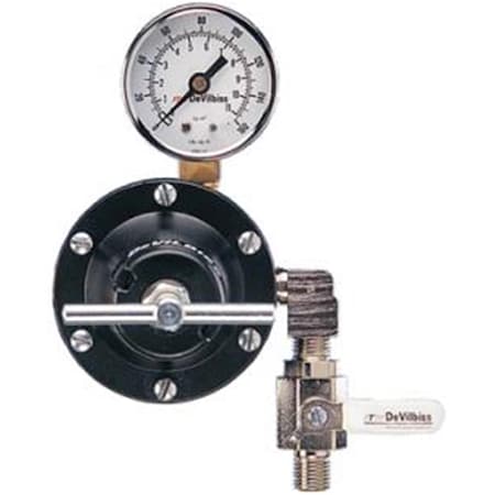 Devilbiss Har-600 Regulator Gauge and Valve DV130093
